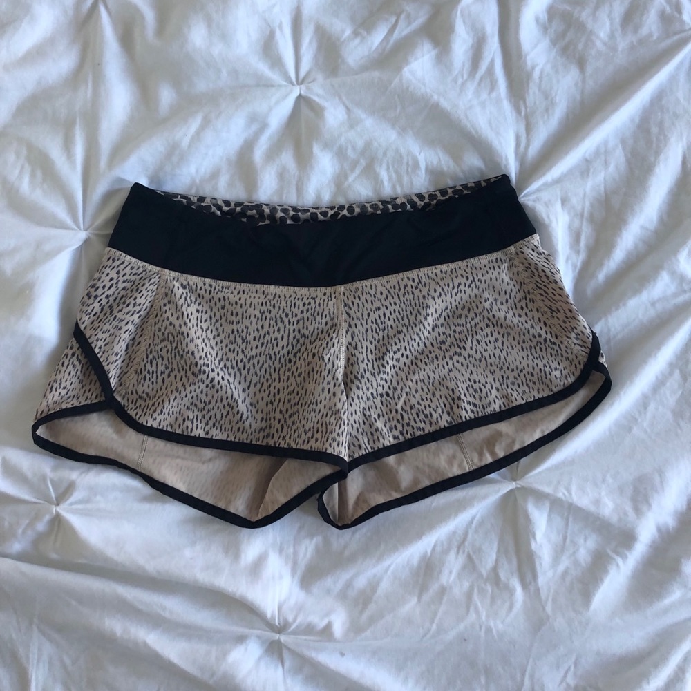 Lululemon Run Times Patterned Shorts
